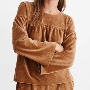 Madewell Texture & Thread Corduroy Swing Top Size XS